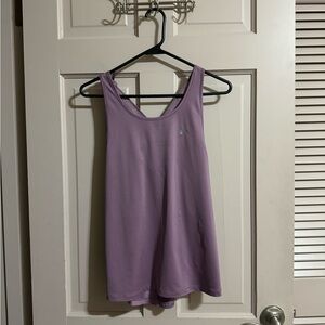 Womens Under Armor Athletic Tank Heat Gear Purple Size Small